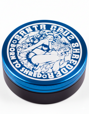 Santa Cruz 2 Piece Large 'Born To Shred' Shredder - Blue/Black