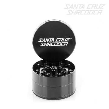Santa Cruz 4 Piece Large Shredder - Black