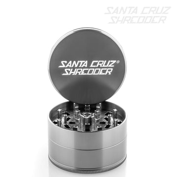 Santa Cruz 4 Piece Large Shredder - Grey