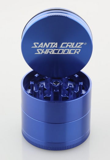Santa Cruz 4 Piece Medium Shredder - Blue