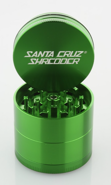 Santa Cruz 4 Piece Medium Shredder - Green