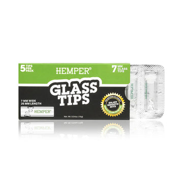 Hemper Glass Filter Tips - 7mm, 8mm, 10mm