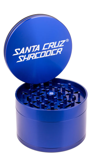 Santa Cruz 4 Piece Jumbo Shredder - Blue