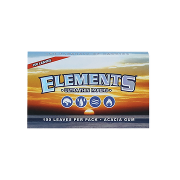 Elements Single Wide Double Window Ultra-thin Rolling Paper
