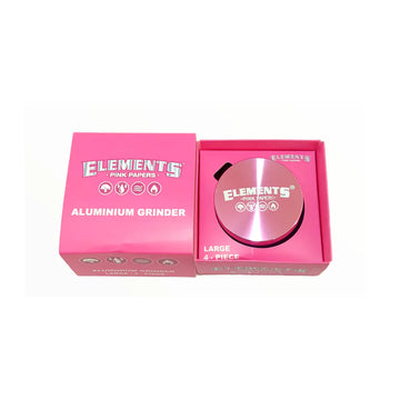 Elements Large 4 Piece Metal Grinder (Different Colours)