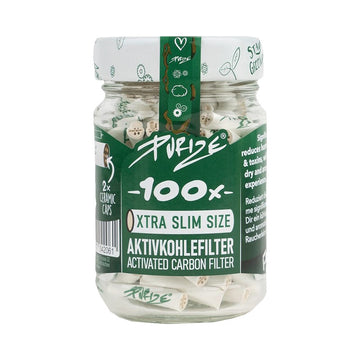 PURIZE® XTRA Slim Activated Carbon Filters - White